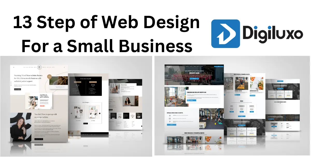 13 step for website design of small business 13 step for website design of small business