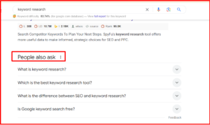 Keyword Research